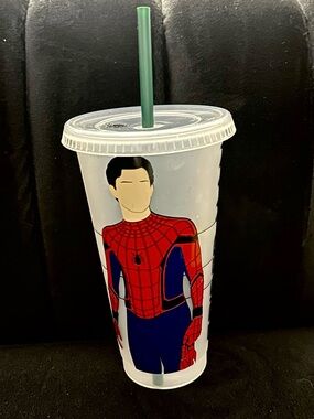 Spider-Man Tom Holland Starbucks Cold Cup
